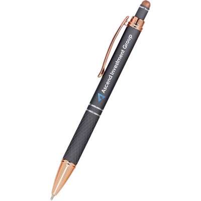 Full Color Crossgate Stylus Pen - Rose Gold