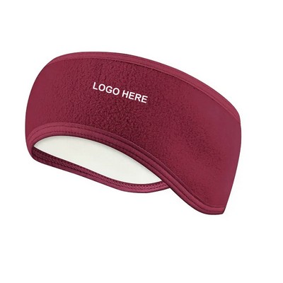 Fleece Ear Band with Custom Logo