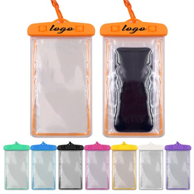 Luminous PVC Waterproof Bag For Phone
