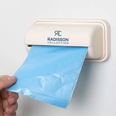 Garbage Bag Dispenser For Kitchen Bathroom Wall Mounted