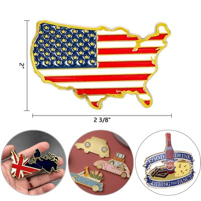 3D Metal Fridge Magnet