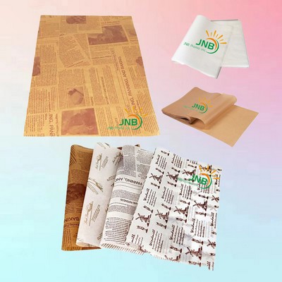 Custom Greaseproof Food Wrap