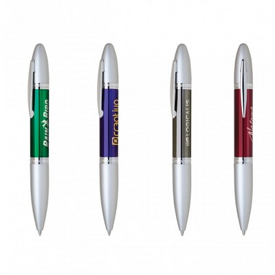 Sporty-III Stainless Twist Action Aluminum Ballpoint Pen