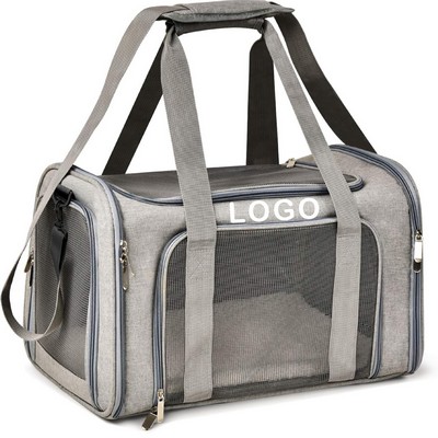 Polyester Collapsible Travel Puppy Carrier Bag