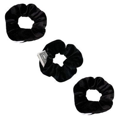 Hair Scrunchies w/Zipper Pocket