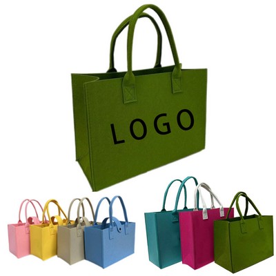 Large Capacity Felt Tote Bag