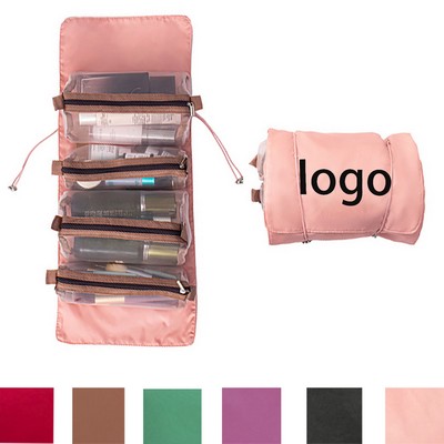 4" 1 Detachable Roll Up Cosmetic Bag