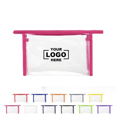 Clear Toiletry Pouch.