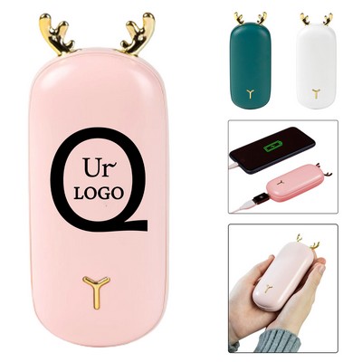 4000Mah Rechargeable Hand Warmer Power Bank