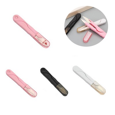 Portable Sharp Tip Scissors & Cap