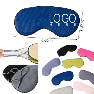 Cotton Spandex Polyester Fiber Eye Mask