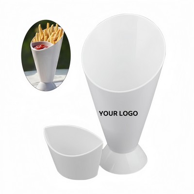 PP Oblique Potato Chips Dip Cup