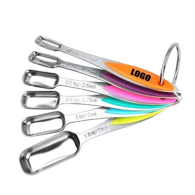 Color 6-In-1 Measuring Spoons Kits