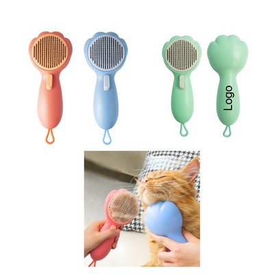 Pet Grooming Self Cleaning Slicker Brush