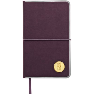 Journal Purple W/ D3 Gold Medallion