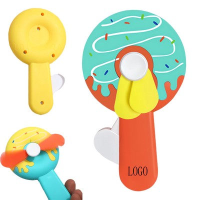 Donut Handheld Push Fan