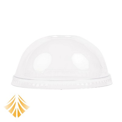 Dome Lids for 12-24oz Clear Plastic RPET Cups