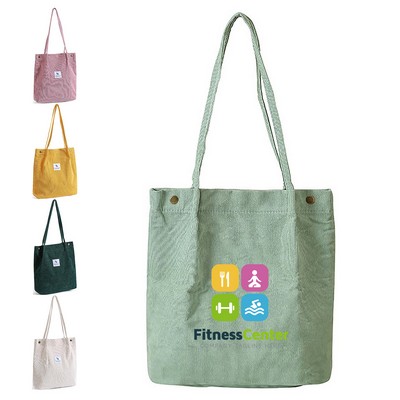 Corduroy Totes Bag