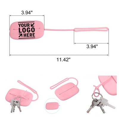 Mini Key Organizer Bag with Lanyard