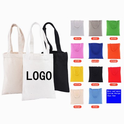 Large Zippered Canvas Tote Bag.