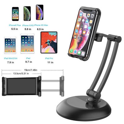 Adjustable Foldable Phone and Tablet Stand Holder.