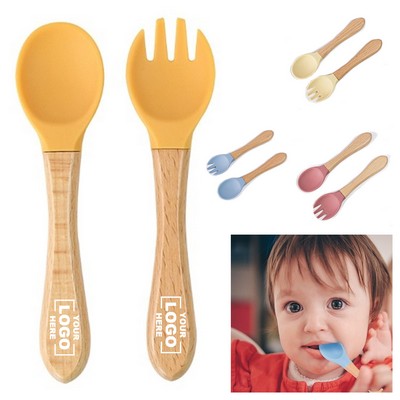 Infant Feeding Utensils Set.