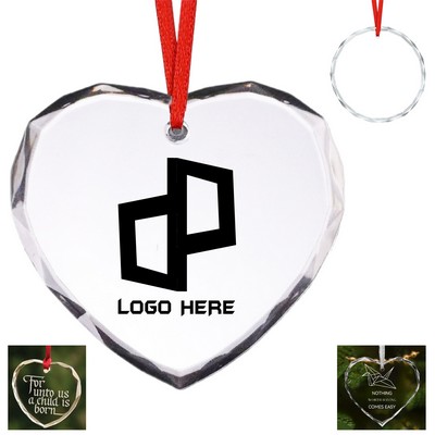 Crystal Glass Hanging Ornament