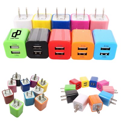 Dual Usb Port Wall Charger