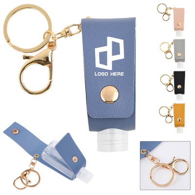 Hand Sanitizer Holder Keychain