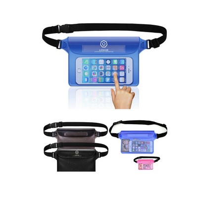 Waterproof Pouch with Waist Strap