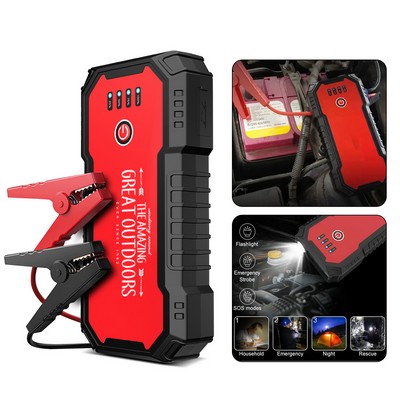 Jump Starter with Potent Portable Lithium Battery
