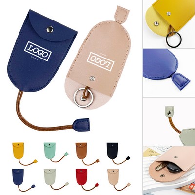PU Leather Car Key Case With Cover