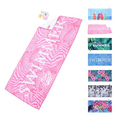 Microfiber Sand-Proof Beach Towel