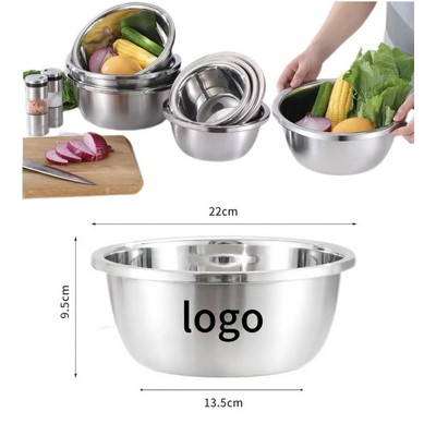 Extra Thick Household Stainless Steel Multipurpose Basin