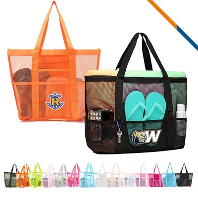 Verli Mesh Beach Bag
