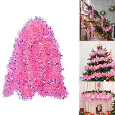 Christmas Tree Birthday Wedding Decoration Lce Silk Wreath