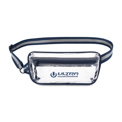 Sigma Clear Mini Sling Bag - Navy