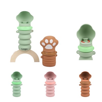 Foldable Pet Going Out Drinking Cup