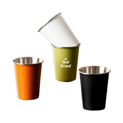 Colorful Stainless Steel Drinking Mug