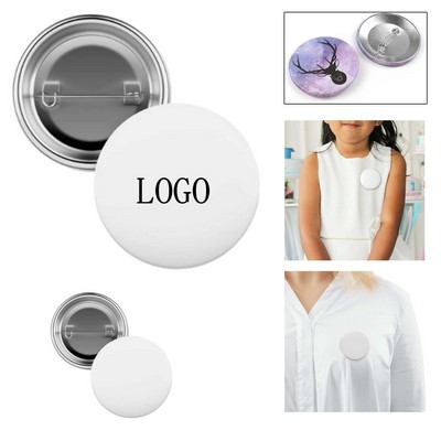 Personalized Round Pinback Badge Buttons