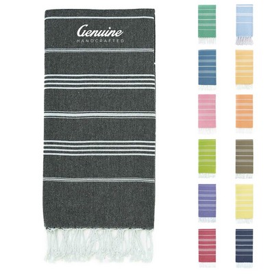 Turkish Striped Beach Bath Towel