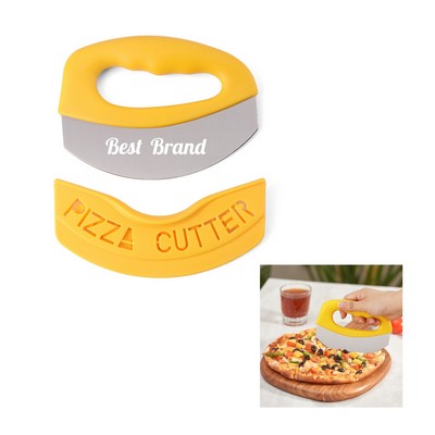 Stainless Steel Pizza Cutter With Pprotective Cover