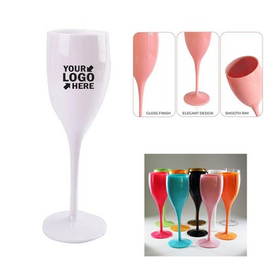 5 Oz Plastic Wine Goblets Cup