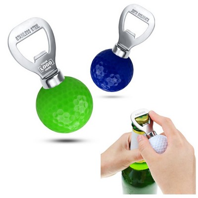 Golf Ball Bottle Opener.