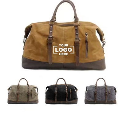Two-Way Versatile Canvas Duffel Bag