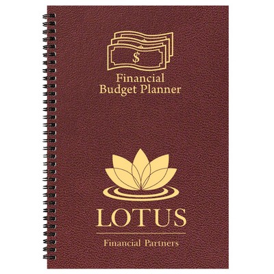 Financial Budget Planner/ Leatherette Cover