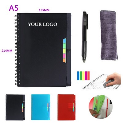 A5 Smart Reusable Notebook
