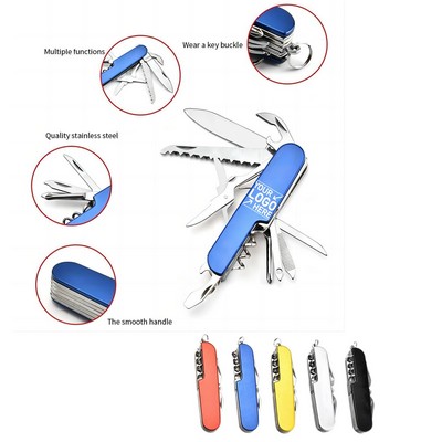 11 IN 1 Stainless Steel Multi-tool Pocket Knife