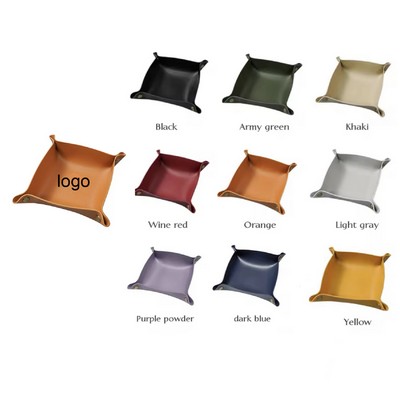 PU Leather Tray