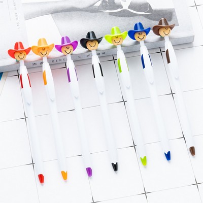 Cowboy Shape Cartoon Toy Pen